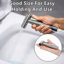 Bidet Toilet Sprayer Head Replacement, Stainless Steel Handheld Bidet Sprayer Cloth Bathroom Diaper Sprayer for Kitchen and Toilet Cleaning