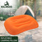 Kiliroo Camping Pillow, Inflatable Travel Pillow, Camp Pillow, Beach Pillow, Backpacking Pillow, Inflatable Pillow, Air Pillow, Camping Pillows (Orange)