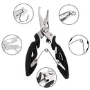 Lure Pliers 3 Pcs Fishing Tools Pliers Stainless Steel Bait Fishing Line Scissors Multi-purpose High Strength Black Blue Fishing Tackle