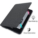 7 Inch Kindle Oasis Fabric Case (10th Generation, 2019 Release & 9th Generation, 2017 Release) Auto Wake/Sleep, Soft Case with Hand Strap and Stylus