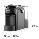 Lavazza, A Modo Mio Jolie, Coffee Capsule Machine, with 64 Coffee Capsules, Espresso Intenso and Espresso Delizioso, 1250 W, 220–240 V, 50–60 Hz, Black