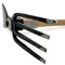 HACHIEMON Japanese Craftsmanship Garden Hand Tool Hoe and Cultivator Hand Tiller - Sturdy and Sharp