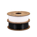 Comgrow Creality PLA 3D Printer Filament, Dimensional Accuracy +/- 0.02 mm, Black + White 1.75mm 2 Spools for Ender3 CR-10