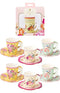 Talking Tables Pack of 24 Vintage Floral Cup & Saucer Afternoon Tea Set | Truly Scrumptious Disposable Tableware for Birthday or Garden Party, Baby Shower, Wedding, TRULYCUPSET24