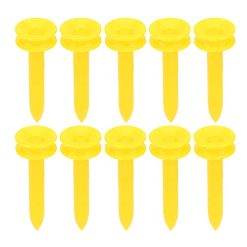 Golf Tees Durable Plastic Tees 100Pcs Reduce Friction Side Spin More Stable Golf tees
