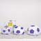 Posh Beanbags Bean Bag Chair, Large-38in, Sports Soccer Ball Purple and White