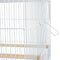 Yaheetech 30-inch Stackable Flight Bird Cages for Parakeets Cockatiels Conures Finches Budgies Lovebirds Canaries Small Birds Parrots Birdcage, White