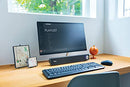 Trust Arys PC Soundbar, Speaker for Computer and Laptop, 12 W, USB Sound System, Metal Grill, Illuminated Volume Control, Speaker Bar for PC, Laptop, Mac - Black