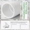 Zernmiarder 5 Way PVC Pipe Fittings 1/2 Inch, PVC Elbow Corner Side Outlet Tee Fitting, SCH40 Furniture Grade PVC Pipe Connectors - Fits 1/2" PVC Pipes, 12 Pieces
