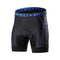 ARSUXEO Mens Cycling Underwear 3D Gel Padded Bike Shorts for Men Biking Shorts Bicycle Liner Blue Size Medium