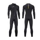 ZCCO 3mm Neoprene Wetsuits, Front Zip Full Body Men and Women Diving Suit, one Piece for Snorkeling, Scuba Diving Swimming, Surfing