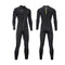 ZCCO 3mm Neoprene Wetsuits, Front Zip Full Body Men and Women Diving Suit, one Piece for Snorkeling, Scuba Diving Swimming, Surfing