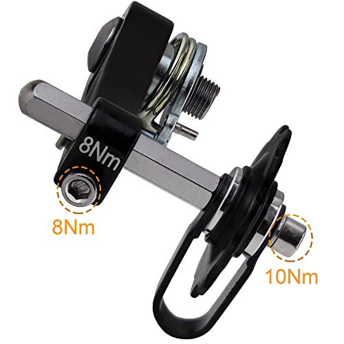 CyclingDeal - Chain Width 1/8" Only - Fits Single Speed Chains - Bike Bicycle Fixie Aluminum Chain Tensioner