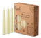 Hyoola White Beeswax Taper Candles – Hand Dipped, Decorative, All Natural, 100% Pure Scented Bee Wax Candle - 12 Pack - 4 Hour Burn Time