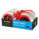 Scotch Heavy Duty Shipping Packaging Tape with Refillable Dispensers, 1.88 in x 54.6 yd, 4 Pack (3850-4RD)