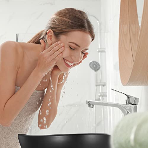 Luxsuite Bathroom Basin Bathroom Sink Vessel Wash Basin Washing Vanity Bowl Above Counter Hand Toilet Bath Countertop Oval Ceramic Basin Black