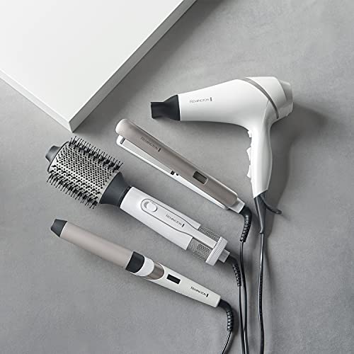 Remington HYDRAluxe Hair Dryer with Moisture Lock Conditioners - Includes Diffusor and Slim Styling, Wide Drying Concentrators - AC8901