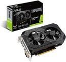 ASUS TUF Gaming NVIDIA GeForce GTX 1650 OC Edition Graphics Card (PCIe 3.0, 4GB GDDR6 memory, HDMI, DisplayPort, DVI-D, IP5X Dust Resistance, Space-grade Lubricant)