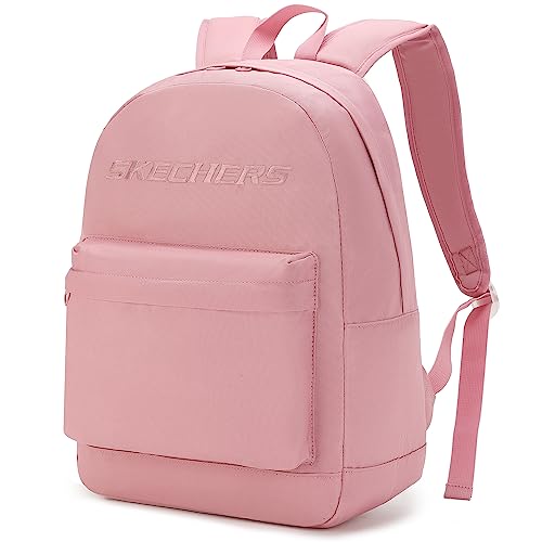 SKECHERS 19L School Backpack for Children and Kids, Classic Lightweight Rucksack Casual Daypack Weekends Sports Travel Bag, Waterproof Lightweight Backpack for Men & Women