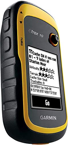 Garmin eTrex 10, Rugged Handheld GPS with Enhanced Capabilities