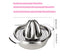 Stainless Steel Lemon Squeezer,Manual Lemon Squeezer Citrus Juicer Handheld Press Orange Juice Squeezing Tool,Manual Lemon Juicer Citrus Juicer Stainless Steel Lemon Squeezer Hand Press Orange Juicer