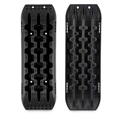 X-BULL New Recovery Traction Tracks Tire Ladder for Sand Snow Mud 4WD(Black)