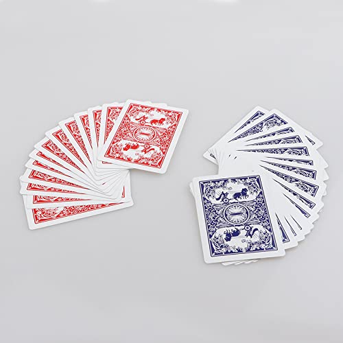 Standard Plastic Coated Playing Cards 52 Card Deck + 2 Jokers Play Loads of Games Poker, Solitaire, Snap, Black Jack Etc Hours of Fun, Casino Grade Playing Cards X 12 Packs