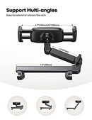 Lamicall Car Headrest Tablet Holder - [ Extension Arm] 2023 Adjustable Tablet Car Mount for Back Seat, Road Trip Essentials for Kids, for 4.7-11" Tablet Like iPad Pro, Air, Mini, Galaxy, Fire, Black