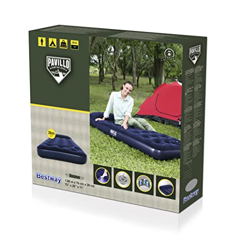 Bestway Pavillo Jr.Twin Built-in Airbed with Foot Pump