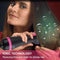AU Plug Hot Air Brush,One Step Hair Dryer & Volumizer Hair Dryer & Volumizing Styler Comb 3-in-1 Negative Ion Straightening Brush Salon Hair Straightener Brush Curler for All Hair Types (Rose Black)
