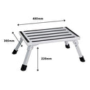 Aluminium Portable Folding Step Stool Caravan Accessories Ladder Camper Trailer