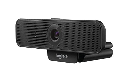 Logitech 960-001075 Webcam C925E with HD Video and Built-In Stereo Microphones,Black