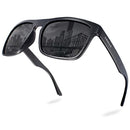 Sirvello Mens Sunglasses Women Polarised UV400 Protection Square