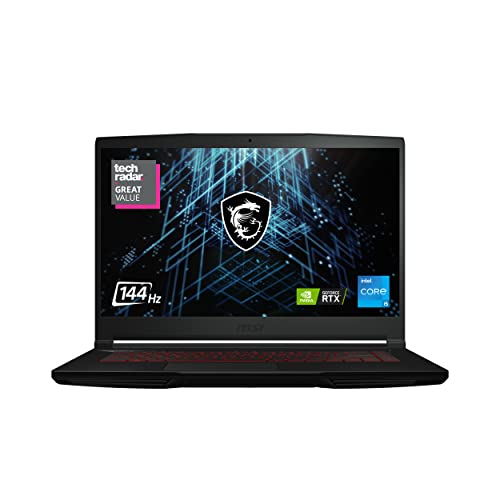 MSI GF63 15.6" 144 Hz Gaming Laptop Intel Core i5-11400H RTX 3050 TI 16GB 512GB NVMe SSD Win11 (11UC-263)