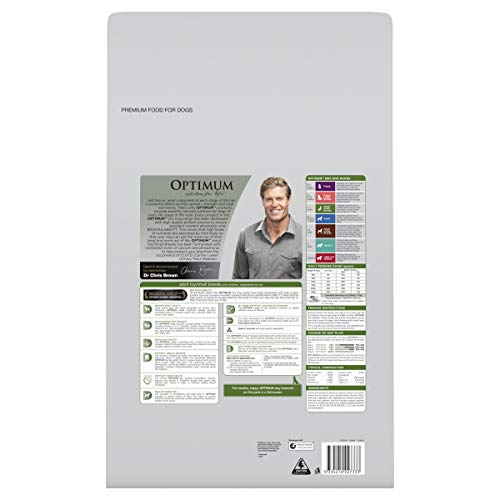 Optimum Adult Small Breed Chicken Rice Dry Dog Food Bag 15kg