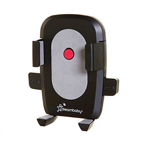 Dreambaby Stroller EZY-Fit Phone Holder - Suitable for Most Phones Including iPhone, Samsung, Motorola - Fits All Strollers, Prams, Wheelchairs & Shopping Carts - Model F2270