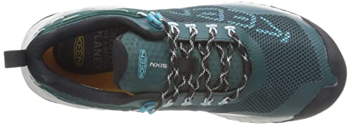 KEEN Women's Nxis Evo Waterproof Hiking Boot, Sea Moss/Ipanema, Size 8