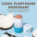 Kopari Aluminum Free Deodorant with Organic Coconut Oil | Original | Vegan, Gluten Free, Cruelty Free, Non-Toxic, Paraben Free, Deodorant for Men & Women, Odor Protection, Naturally Derived Plant Based Ingredients | 2.0 oz