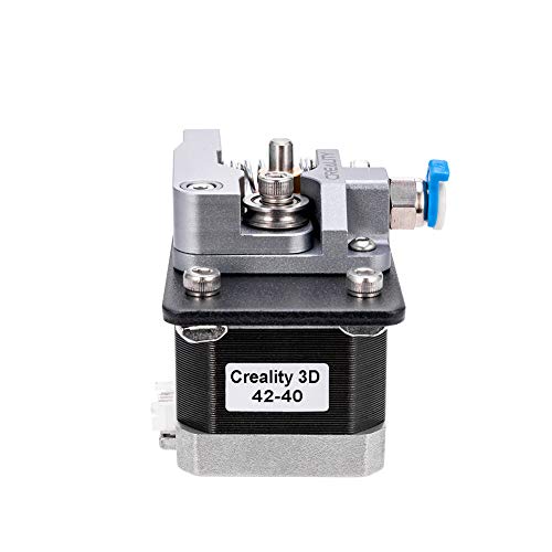 Creality Upgrade Extruder, All Metal MK-8 Extruder Feeder Drive Aluminum 1.75mm for Ender 3 Ender3 Pro/3V2 Ender 5 CR-10S Gray