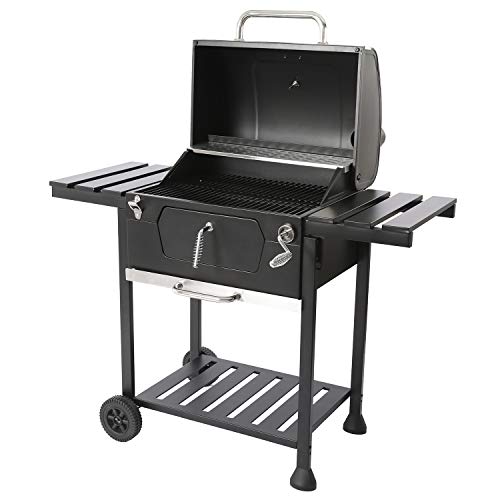 Royal Gourmet CD1824E 24-inch Charcoal BBQ Grill Outdoor Picnic Patio Cooking Backyard Party