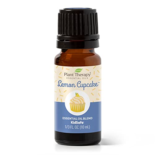 Plant Therapy Lemon Cupcake Essential Oil Blend 10 mL (1/3 oz) 100% Pure, Undiluted, Natural, Therapeutic Grade