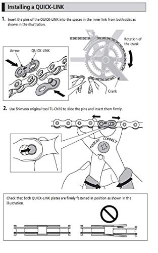 INKESKY Shimano 11 Speed Chain Quick Link Connector SM-CN900 (2 Pairs)