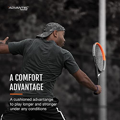 Vibration Dampening Tennis Racket Grip Tape – Advanced Polymer Technology –  Dampens Frame Vibration – Simple Adhesive-Free Installation – Optimize  Response and Control by VT Advantec