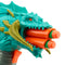 Nerf Dungeons & Dragons Rakor Blaster, 4 Nerf Elite 2.0 Darts, Kids Outdoor Games, Nerf D&D Blaster Toys for Ages 8 & Up