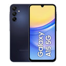 Samsung Galaxy A15 5G Smartphone Factory Unlocked Android Mobile Phone, 128GB, Blue Black