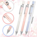 15 Pcs Cherry Mechanical Pencil Set Include 6 Pcs Japanese Kawaii Automatic Drafting Pencil with 6 Tubes Pencil Refill and 3 Pcs Cute Cherry Erasers for Sketching Architecture Drawing (0.5 mm)