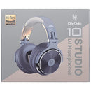 OneOdio Adapter-Free Closed Back Over-Ear DJ Stereo Monitor Headphones, Professional Studio Monitor & Mixing, Telescopic Arms with Scale, Newest 50mm Neodymium Drivers- Glossy Finsh (Grey)