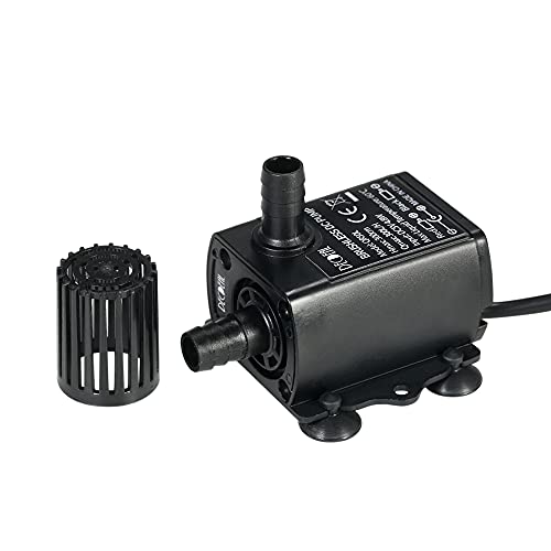 ZIEM Ultra-Quiet Mini USB DC5V 4.8W 300L/H Lift 300cm Brushless Water Pump Waterproof Submersible Fountain with Flow Adjustment Function