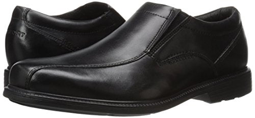 Rockport Men's Charles Road Slip-On Loafer, Black, 6.5 US Wide