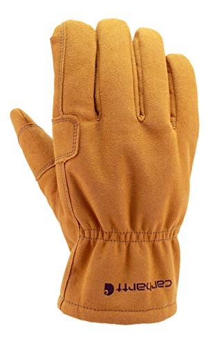 Carhartt Men's A553 Leather Fencer Glove, Brown, Medium (Pack Of 1)